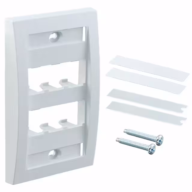 CFPE6WHY Panduit Corp  Keystone Faceplates Frames